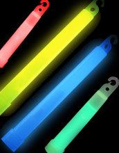 4 stk Glow Stick med Snor 15 cm - Pakketilbud