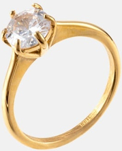 BY JOLIMA Small Diamond Ring CR GO Gold 17