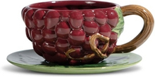 Cup and plate Grape