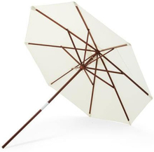 Catania parasoll 270 cm vit / trä Skagerak