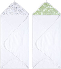 aden +anais™ Håndklæde med hætte i 2-pak Harmony