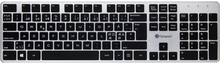 Optapad Wireless Keyboard Trådløs Tastatur Nordisk Sølv