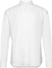 "Regular Fit Men Shirt Tops Shirts Linen Shirts White Bosweel Shirts Est. 1937"