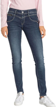 Herrlicher COSY Damen Hose stylische Denim-Jeans Slim-Fit 76424111 Blau