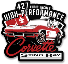 Corvette High Performance Sticker, Accessories