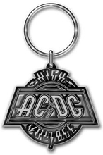 AC/DC: Keychain/High Voltage (Die-cast Relief)