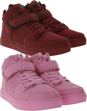 K1X | Kickz Encore High LE in Rot oder Encore High in Rosa Winter-Schuhe warme Herren Winter-Boots High aus Nubuk-Leder