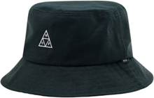 HUF Essentials Hat stylischer Fischer-Hut mit Logo-Print auf der Front HT00618 Schwarz