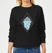 Barlena Iceberg Women's Sweatshirt - Black - 5XL - Black