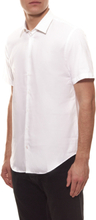 CLASS INTERNATIONAL Kurzarm-Hemd modernes Herren Kent Kragen Hemd Modern Fit Weiß