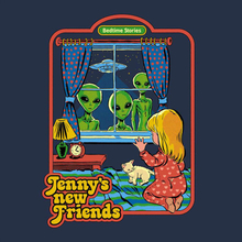 Jenny's New Friends Men's T-Shirt - Navy - XS - Navy
