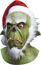 Ghoulish Green Santa Mask