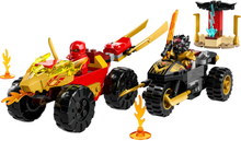 LEGO NINJAGO: Kai and Ras's Car and Bike Battle Toys (71789)