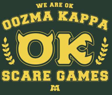 Monsters Inc. Oozma Kappa Scare Games Men's T-Shirt - Green - XS