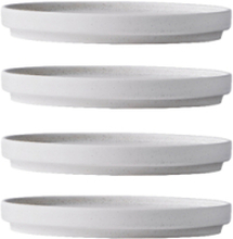 Setomono Dinner Plate - Small / Set Of 4 Home Tableware Plates Small Plates White Kristina Dam Studio
