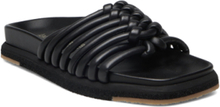 "Sandals Flade Sandaler Black Laura Bellariva"