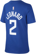 Kawhi Leonard Clippers Older Kids' (Boys') Nike Dri-FIT NBA T-Shirt - Blue