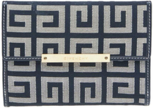 Monogram canvas compacte portemonnee