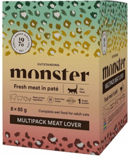 Monster Cat Meat Lover 8x85 g