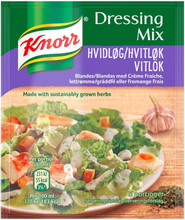 Knorr 3 x Salladsdressing Mix Vitlök 3-pack