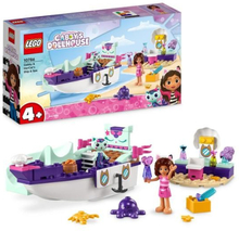 LEGO Gabby's Dollhouse 10786 Gabbys och Sjökattens skepp och spa