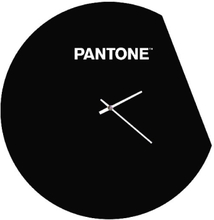 Orologio da parete design moderno Pantone nero Moon
