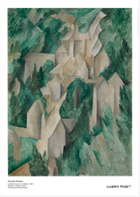 Moderna Museet Poster Georges Braque Slottet i La Roche-Guyon