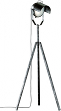 Trio vloerlamp No.5 134 cm E27 staal 40W zilver
