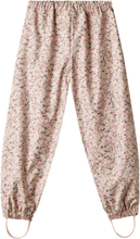 Rainwear Olo Trousers Outerwear Rainwear Bottoms Pink Wheat