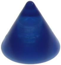 Marble Spike - Blå Akrylkula - 3 mm kula för 1,2 mm stav