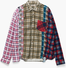 Needles - Rebuild By Needles Flannel Shirt 7 Cuts Wide Shirt - Multi - ONE SIZE