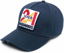 Dsquared2 24 Branded CAP Size: One, colour: Navy