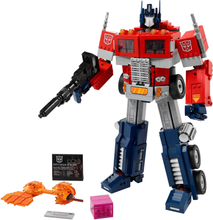 LEGO Icons Optimus Prime, Transformers 2-in-1 Set, LKW und Roboter (10302)