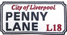 Road Sign: Standard Patch/Penny Lane Liverpool Sign