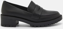 Bianco Pearl Simple Penny Loafer Carnation Black 36