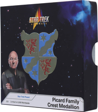 Fanattik Star Trek Picard Family Crest Limited Edition Medallion
