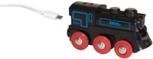 BRIO Genopladeligt lokomotiv m/mini USB-kabel 33599