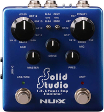 Nux Solid Studio I.R. & power amp simulator power amp simulator