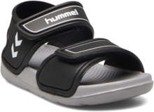 Playa Jr Shoes Summer Shoes Pool Sliders Svart Hummel*Betinget Tilbud