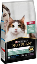 Purina Pro Plan LiveClear Cat Senior Sterilised Turkey 7+ 1,4 kg