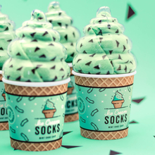 Ice Cream Socks - Mint Choc Chip