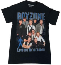 Boyzone: Unisex T-Shirt/Love Me For A Reason Homage (Small)
