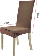 66cm hohe Qualität weiche Polyester Spandex Stuhl Abdeckung Schonbezug Kamelhaarfarbe