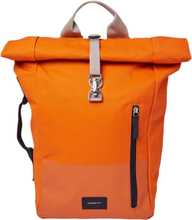 SANDQVIST Dante Vegan Rucksack aus Bio-Baumwolle nachhaltiger Freizeit-Rucksack 18 Liter SQA1680 Orange