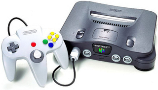 Nintendo 64 Konsollpakke m/ Original Kontroller