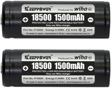 Wiha Batteri 18500 Li-ion 2 Stk. - Speede