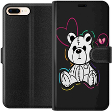 Apple iPhone 8 Plus Plånboksfodral Nallebjörn