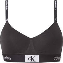 Calvin Klein Bh CK96 String Bralette Sort bomuld Small Dame