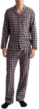 Gant Woven Cotton Check Pajama Set Blå/Orange X-Large Herre