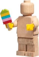 LEGO - Wooden collection LEGO® minifigur 21 cm såpet eik